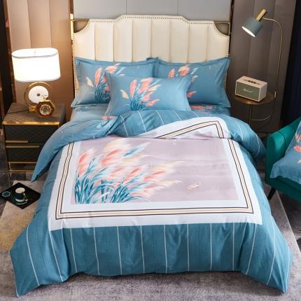 91家纺网 家纺一手货源 找家纺 （总）雲归梦 2020新款全棉生态磨毛大版四件套