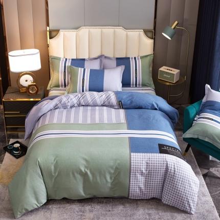 91家纺网 家纺一手货源 找家纺 （总）雲归梦 2020新款全棉生态磨毛大版四件套