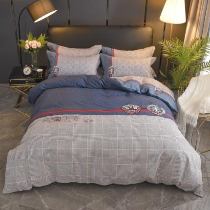 91家纺网 家纺一手货源 找家纺 （总）雲归梦 2020新款全棉生态磨毛大版四件套