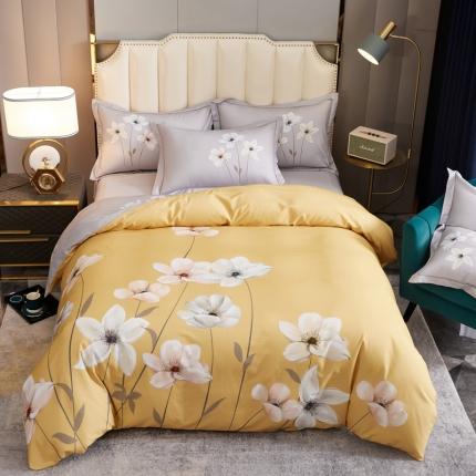 91家纺网 家纺一手货源 找家纺 （总）雲归梦 2020新款全棉生态磨毛大版四件套