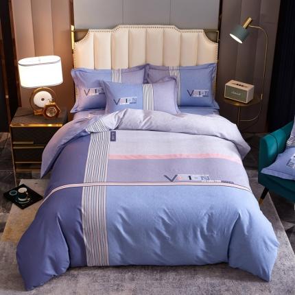 91家纺网 家纺一手货源 找家纺 （总）雲归梦 2020新款全棉生态磨毛大版四件套