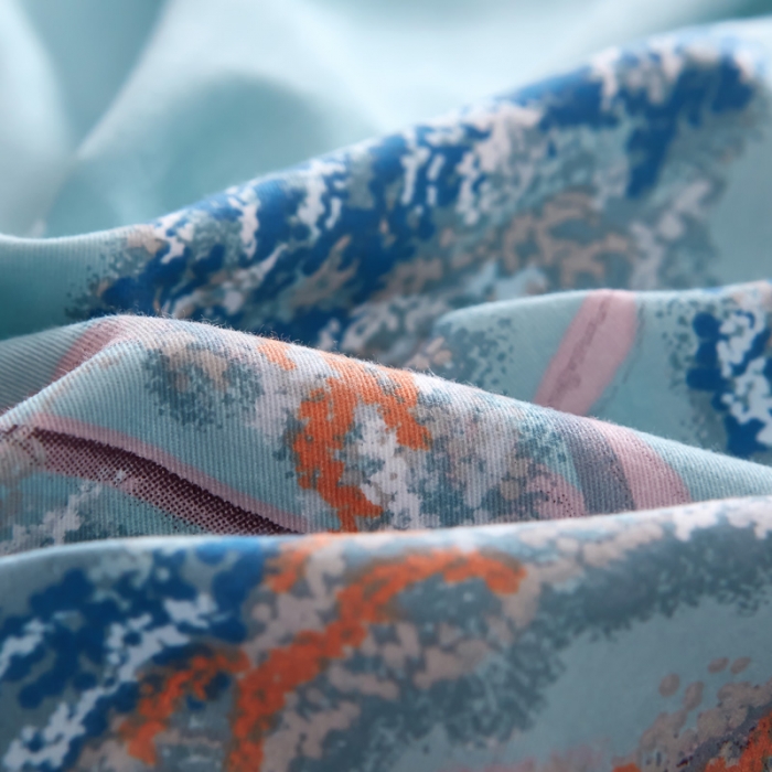 91家纺网 家纺一手货源 找家纺 雲归梦 2020新款全棉生态磨毛大版四件套 雅欣