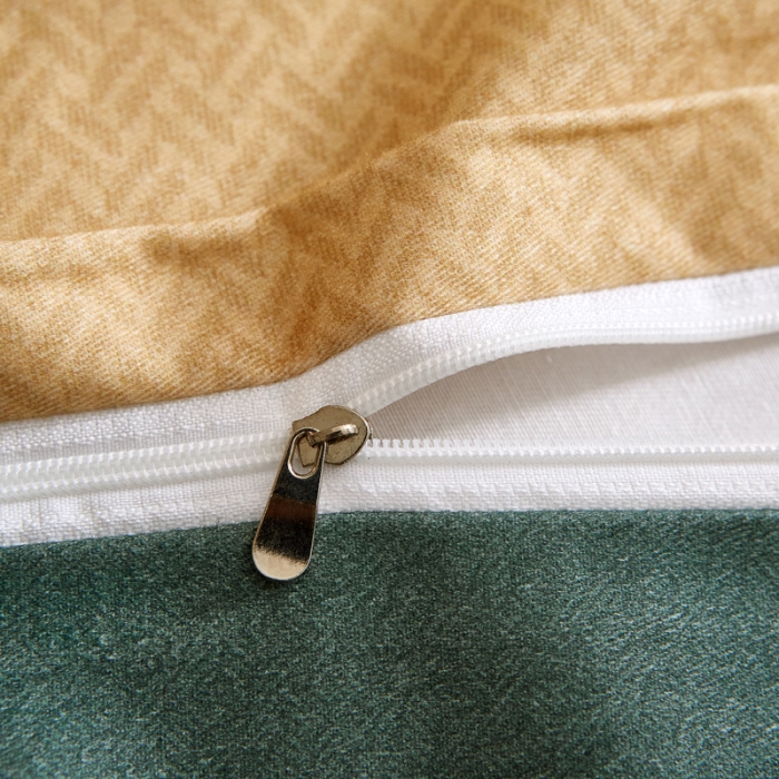 91家纺网 家纺一手货源 找家纺 雲归梦 2020新款全棉生态磨毛大版四件套 凡绅-绿