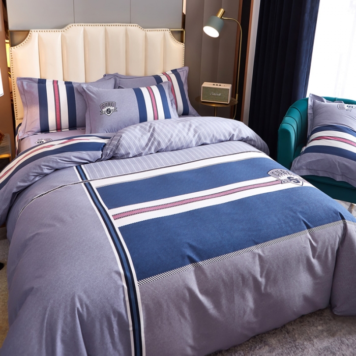 91家纺网 家纺一手货源 找家纺 雲归梦 2020新款全棉生态磨毛大版四件套 菲乐