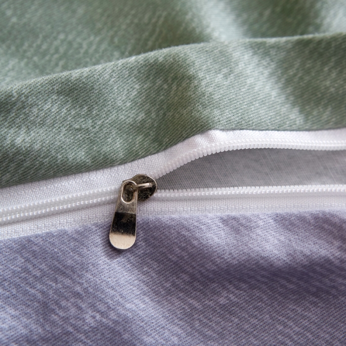 91家纺网 家纺一手货源 找家纺 雲归梦 2020新款全棉生态磨毛大版四件套 光年之外-绿