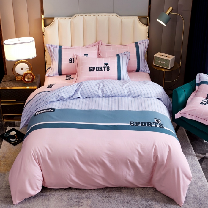 91家纺网 家纺一手货源 找家纺 雲归梦 2020新款全棉生态磨毛大版四件套 假日时光