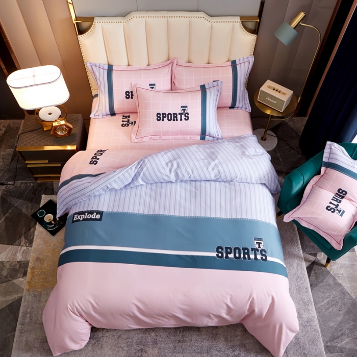 91家纺网 家纺一手货源 找家纺 雲归梦 2020新款全棉生态磨毛大版四件套 假日时光