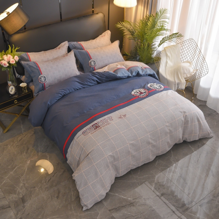 91家纺网 家纺一手货源 找家纺 雲归梦 2020新款全棉生态磨毛大版四件套 捷克