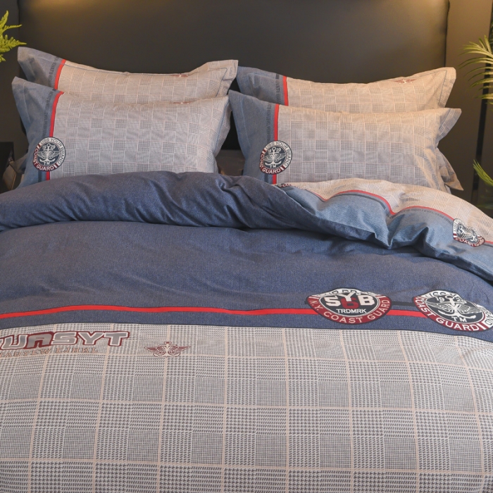 91家纺网 家纺一手货源 找家纺 雲归梦 2020新款全棉生态磨毛大版四件套 捷克