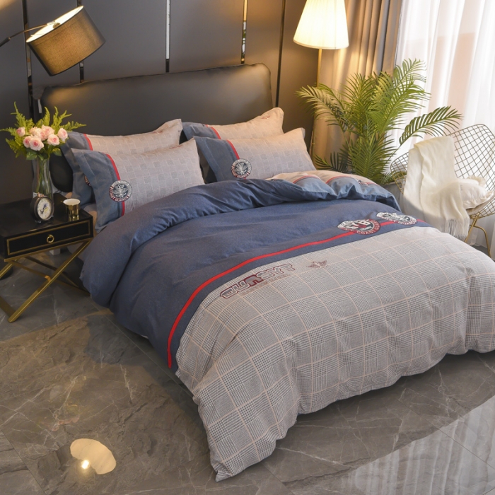 91家纺网 家纺一手货源 找家纺 雲归梦 2020新款全棉生态磨毛大版四件套 捷克