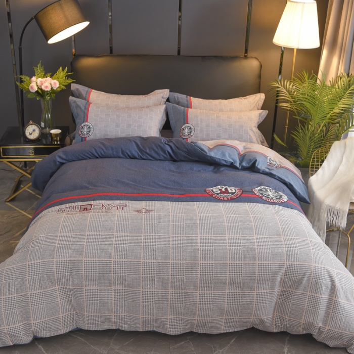 91家纺网 家纺一手货源 找家纺 雲归梦 2020新款全棉生态磨毛大版四件套 捷克