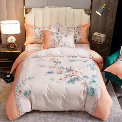 雲归梦 2020新款全棉生态磨毛大版四件套 绝世容颜