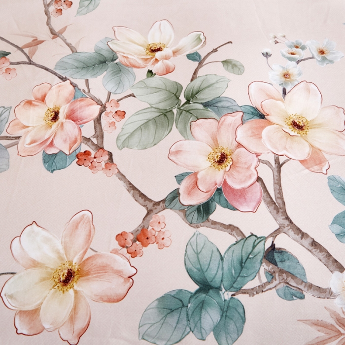 91家纺网 家纺一手货源 找家纺 雲归梦 2020新款全棉生态磨毛大版四件套 绝世容颜