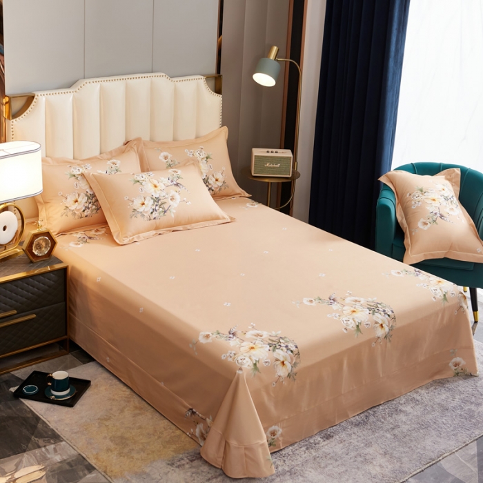 91家纺网 家纺一手货源 找家纺 雲归梦 2020新款全棉生态磨毛大版四件套 云梦凝香