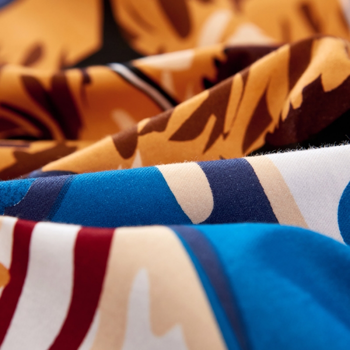 91家纺网 家纺一手货源 找家纺 雲归梦 2020新款全棉生态磨毛大版四件套 酷酷熊