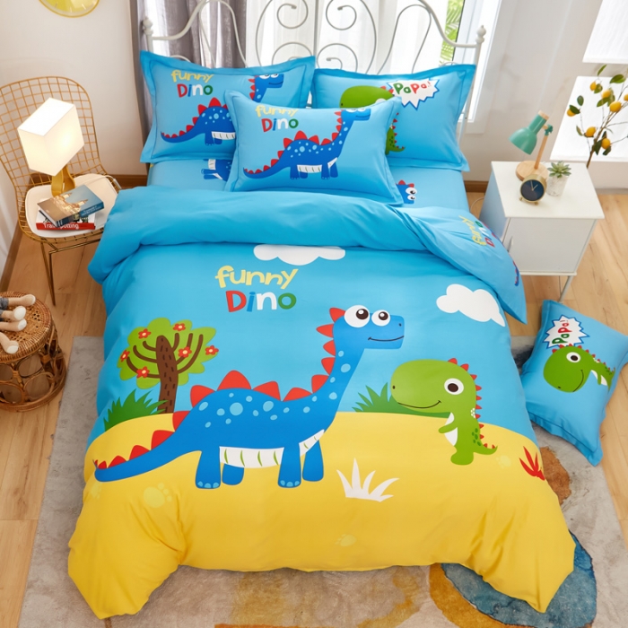 91家纺网 家纺一手货源 找家纺 雲归梦 2020新款全棉生态磨毛大版四件套 乐学派-兰