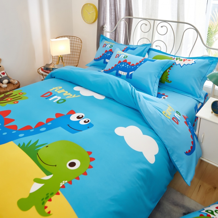 91家纺网 家纺一手货源 找家纺 雲归梦 2020新款全棉生态磨毛大版四件套 乐学派-兰