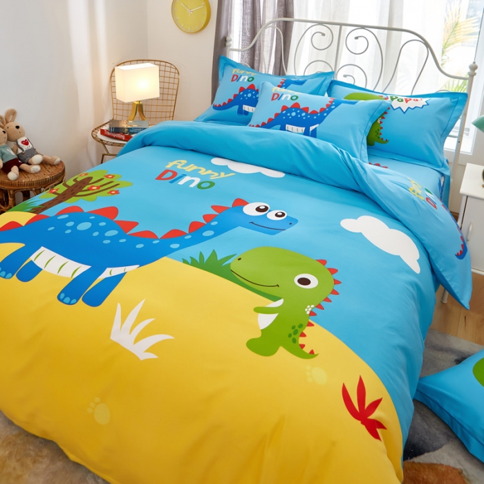 91家纺网 家纺一手货源 找家纺 雲归梦 2020新款全棉生态磨毛大版四件套 乐学派-兰