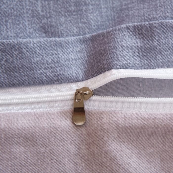 91家纺网 家纺一手货源 找家纺 雲归梦 2020新款全棉生态磨毛大版四件套 铃兰语-蓝