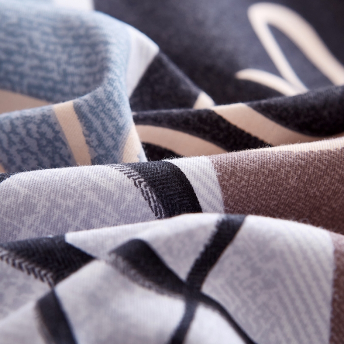 91家纺网 家纺一手货源 找家纺 雲归梦 2020新款全棉生态磨毛大版四件套 洛娜