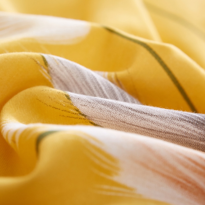 91家纺网 家纺一手货源 找家纺 雲归梦 2020新款全棉生态磨毛大版四件套 麦田印象