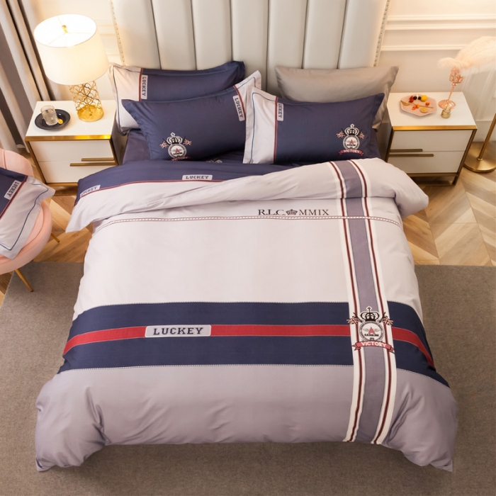 91家纺网 家纺一手货源 找家纺 雲归梦 2020新款全棉生态磨毛大版四件套 米罗