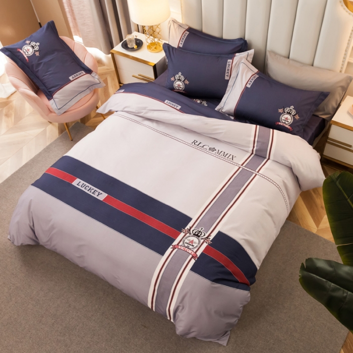 91家纺网 家纺一手货源 找家纺 雲归梦 2020新款全棉生态磨毛大版四件套 米罗