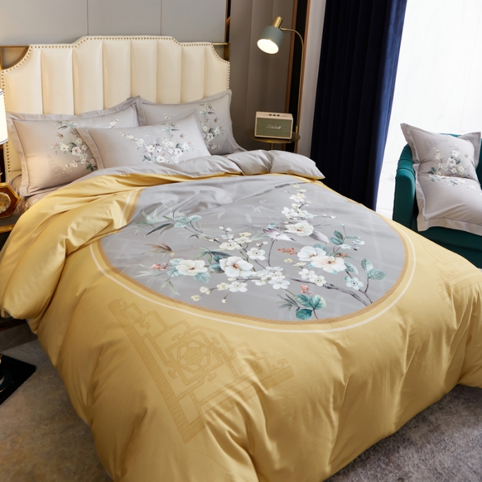 91家纺网 家纺一手货源 找家纺 雲归梦 2020新款全棉生态磨毛大版四件套 三生三世