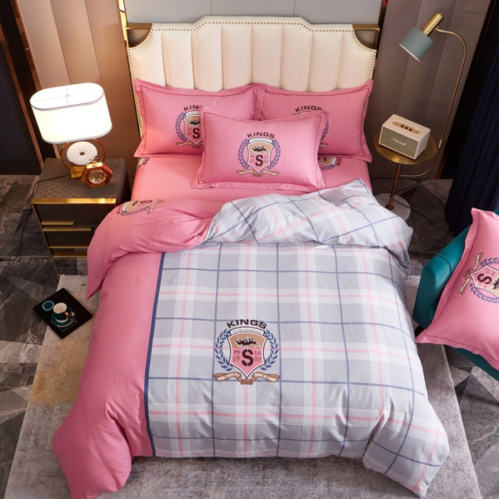 91家纺网 家纺一手货源 找家纺 雲归梦 2020新款全棉生态磨毛大版四件套 王者保罗