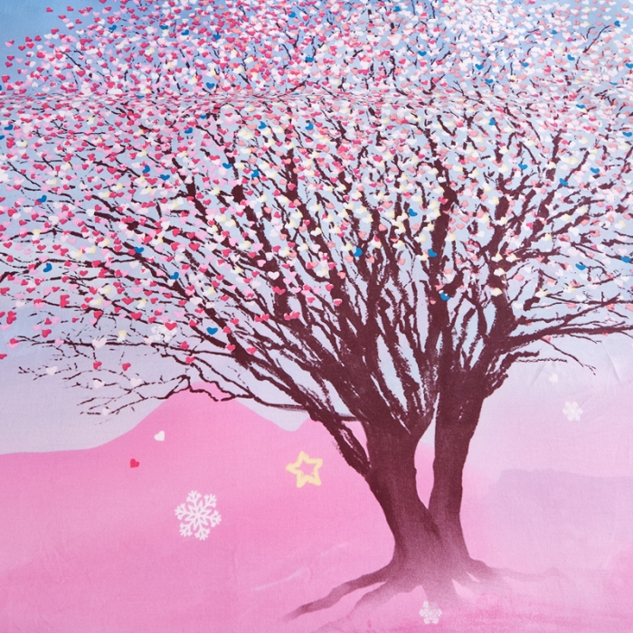 91家纺网 家纺一手货源 找家纺 雲归梦 2020新款全棉生态磨毛大版四件套 幸运之星