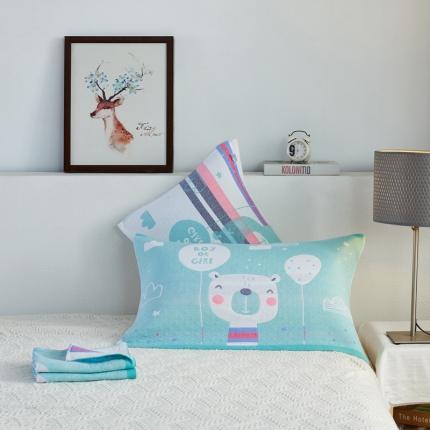 91家纺网 家纺一手货源 找家纺 （总） 朴尔 2020新款全棉加厚三层纱布枕巾