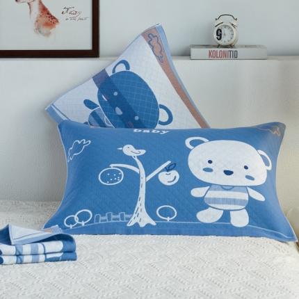 91家纺网 家纺一手货源 找家纺 （总） 朴尔 2020新款全棉加厚三层纱布枕巾