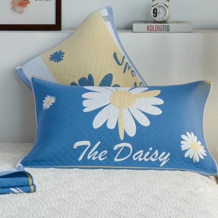 91家纺网 家纺一手货源 找家纺 朴尔 2020新款全棉加厚三层纱布枕巾 菊之爱兰