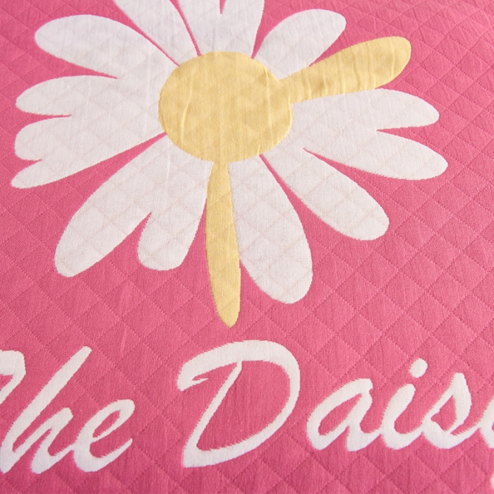 91家纺网 家纺一手货源 找家纺 朴尔 2020新款全棉加厚三层纱布枕巾 菊之爱粉