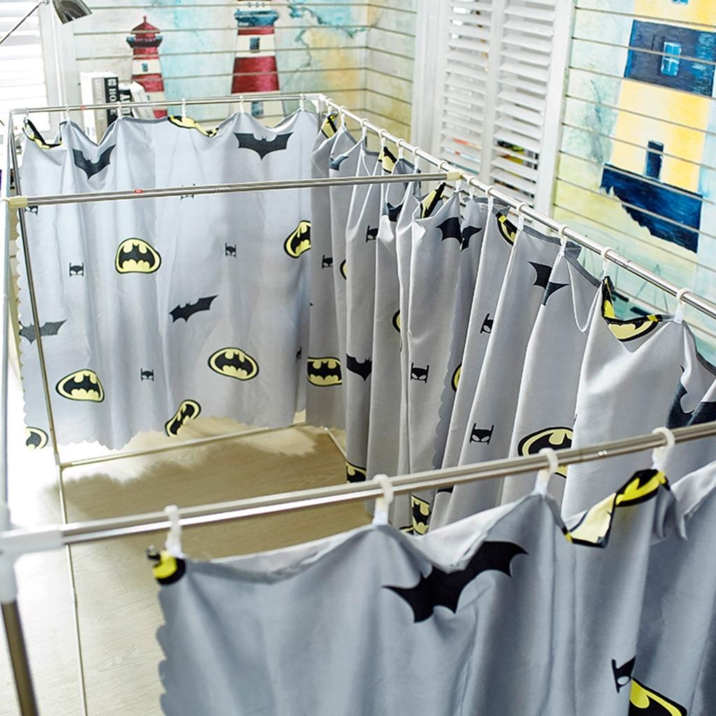 91家纺网 家纺一手货源 找家纺 迪凡保罗 2021新款遮光布窗帘学生蚊帐系列 蝙蝠侠