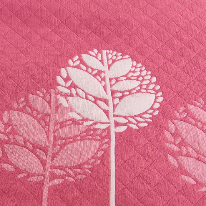 91家纺网 家纺一手货源 找家纺 朴尔 2020新款全棉加厚三层纱布枕巾 旅途粉