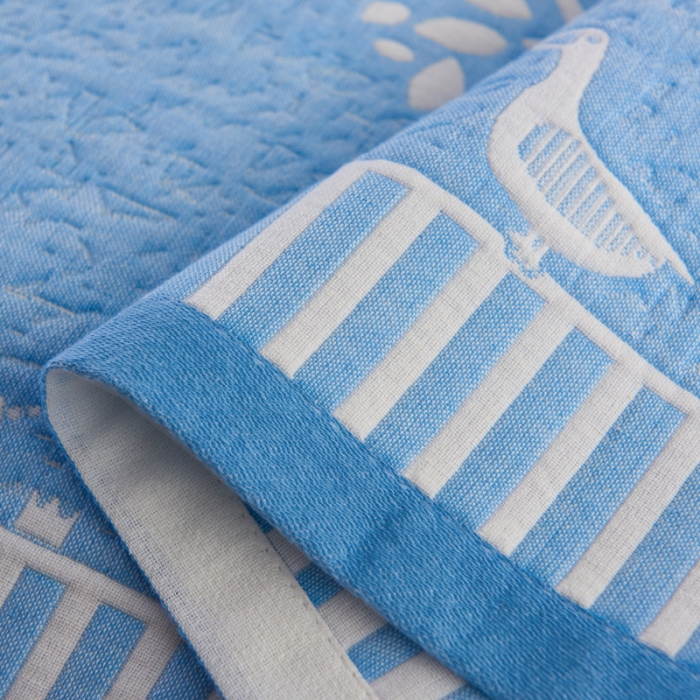 91家纺网 家纺一手货源 找家纺 朴尔 2020新款全棉加厚三层纱布枕巾 如梦兰