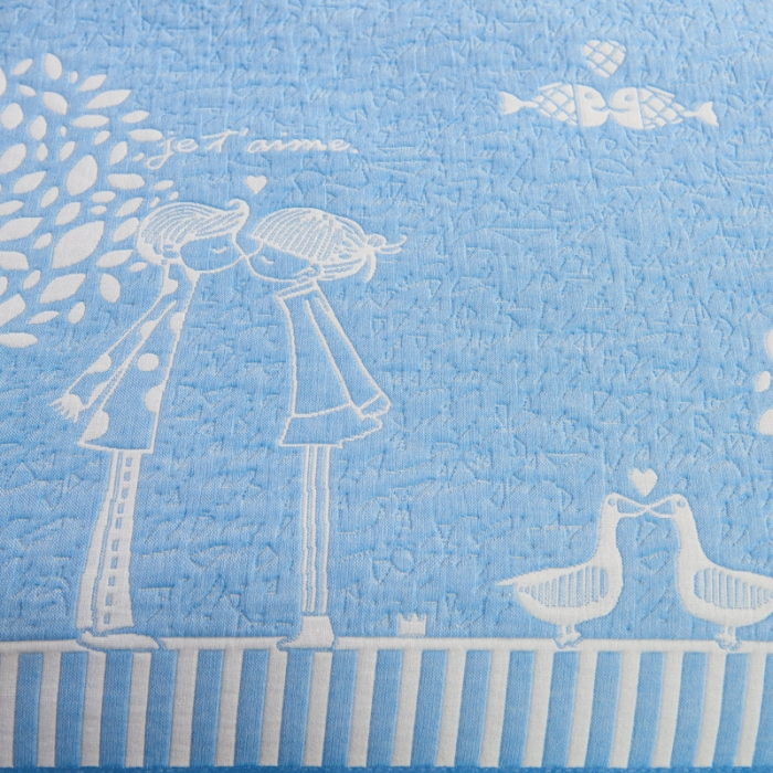 91家纺网 家纺一手货源 找家纺 朴尔 2020新款全棉加厚三层纱布枕巾 如梦兰