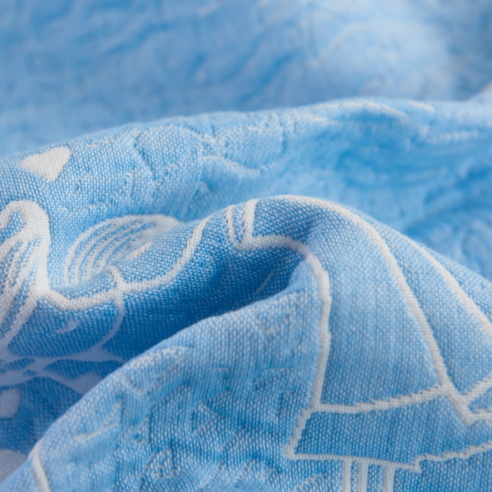 91家纺网 家纺一手货源 找家纺 朴尔 2020新款全棉加厚三层纱布枕巾 如梦兰