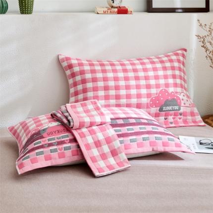 91家纺网 家纺一手货源 找家纺 （总） 朴尔 2020新款三层纱布枕巾