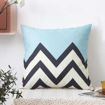 91家纺网 家纺一手货源 找家纺 （总）橘夏纺织品 2025新款简约风亚麻印花抱枕