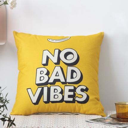 91家纺网 家纺一手货源 找家纺 （总）橘夏纺织品 2025新款简约风亚麻印花抱枕