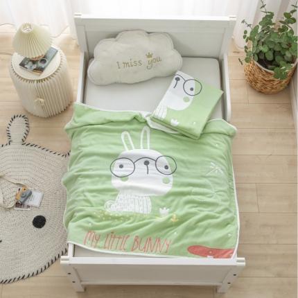 91家纺网 家纺一手货源 找家纺 （总）朴尔 2020新款全棉六层纱布儿童盖被毛巾被