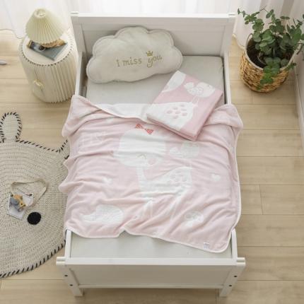 91家纺网 家纺一手货源 找家纺 （总）朴尔 2020新款全棉六层纱布儿童盖被毛巾被