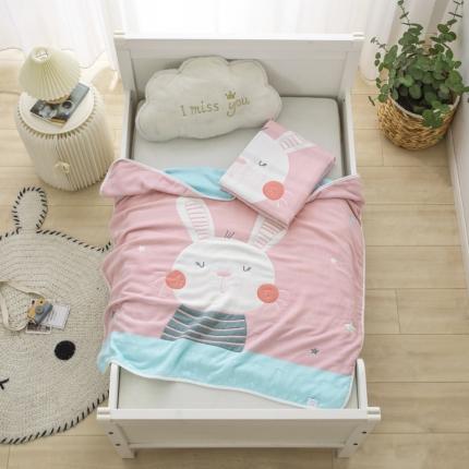 91家纺网 家纺一手货源 找家纺 （总）朴尔 2020新款全棉六层纱布儿童盖被毛巾被