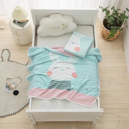 91家纺网 家纺一手货源 找家纺 （总）朴尔 2020新款全棉六层纱布儿童盖被毛巾被