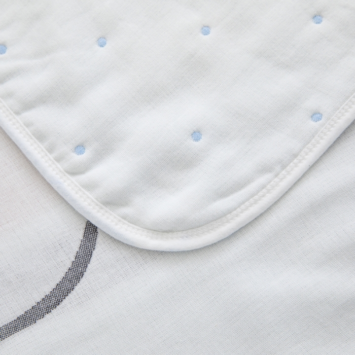 91家纺网 家纺一手货源 找家纺 （总）朴尔 2020新款全棉六层纱布儿童盖被毛巾被