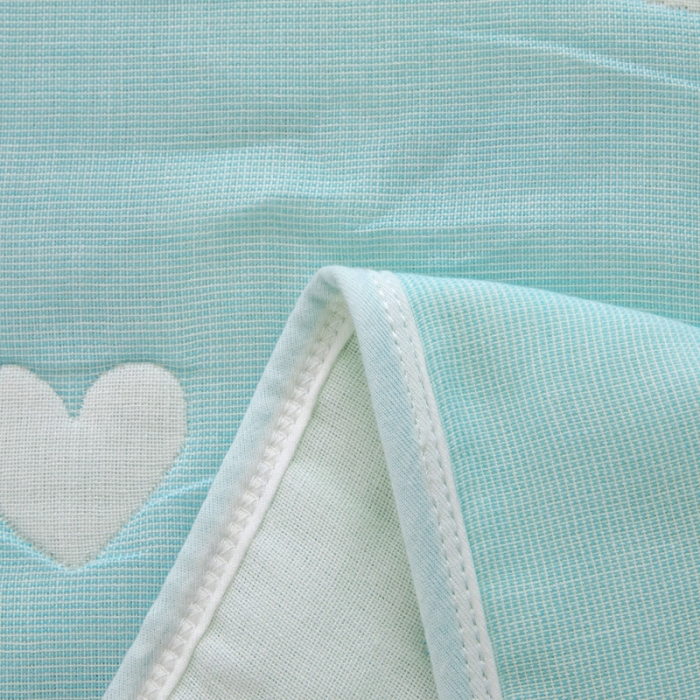 91家纺网 家纺一手货源 找家纺 朴尔 2020新款全棉六层纱布儿童盖被毛巾被 聪明鹿兰