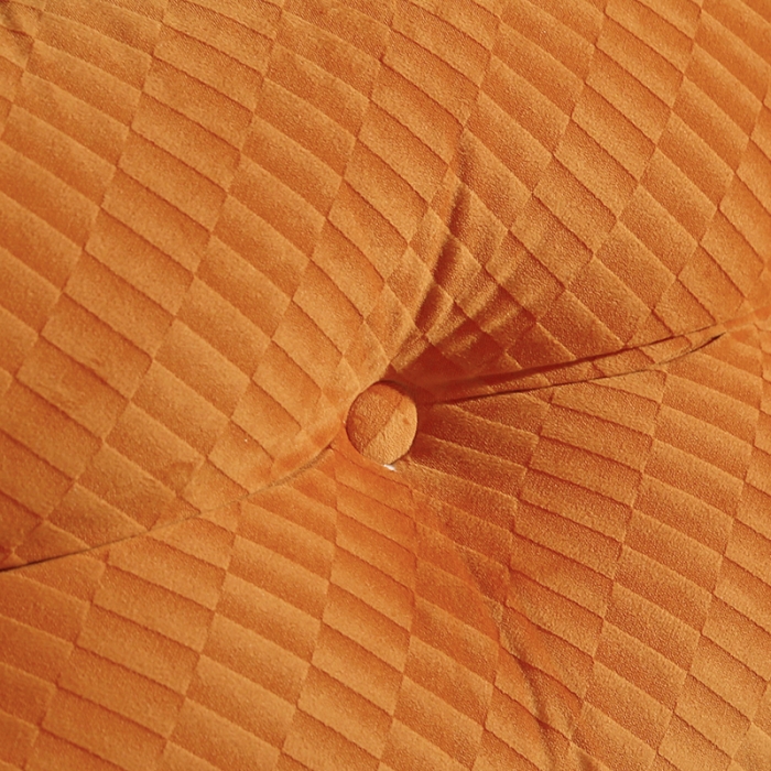 91家纺网 家纺一手货源 找家纺 永光家居 2020新款立体绒长三角靠垫 金桔色