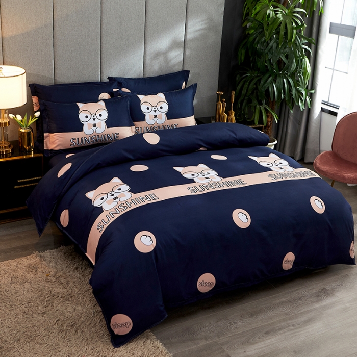 91家纺网 家纺一手货源 找家纺 艾裙海 2020新款斜纹加厚单被套 等待